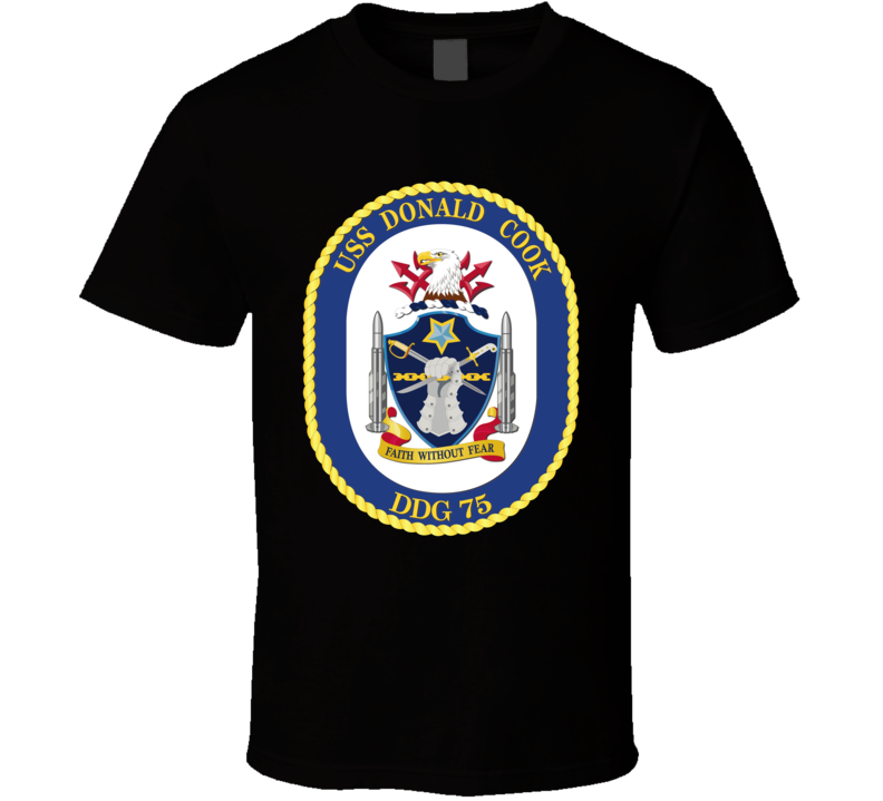 USS Donald Cook (DDG-75) without text T Shirt
