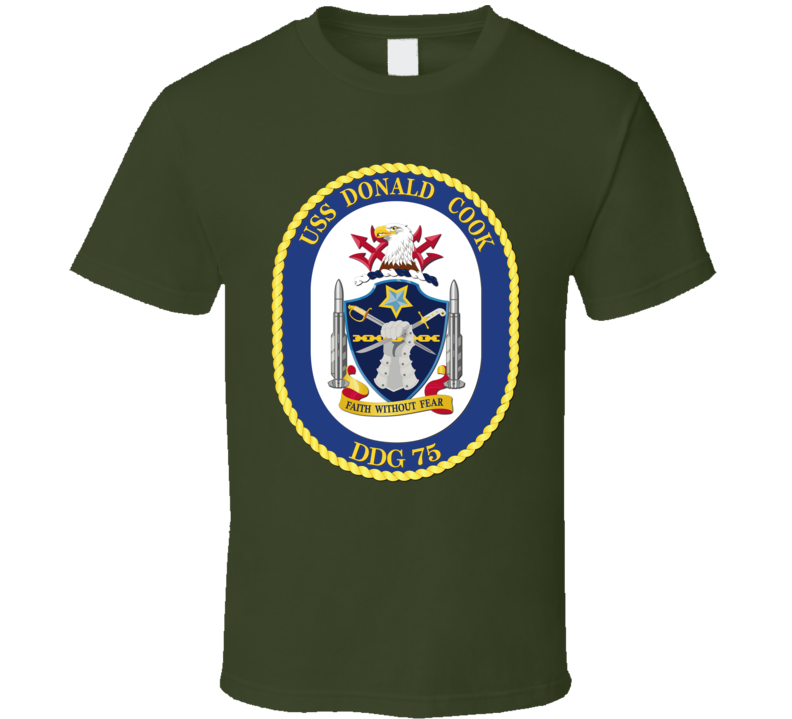 USS Donald Cook (DDG-75) without text T Shirt