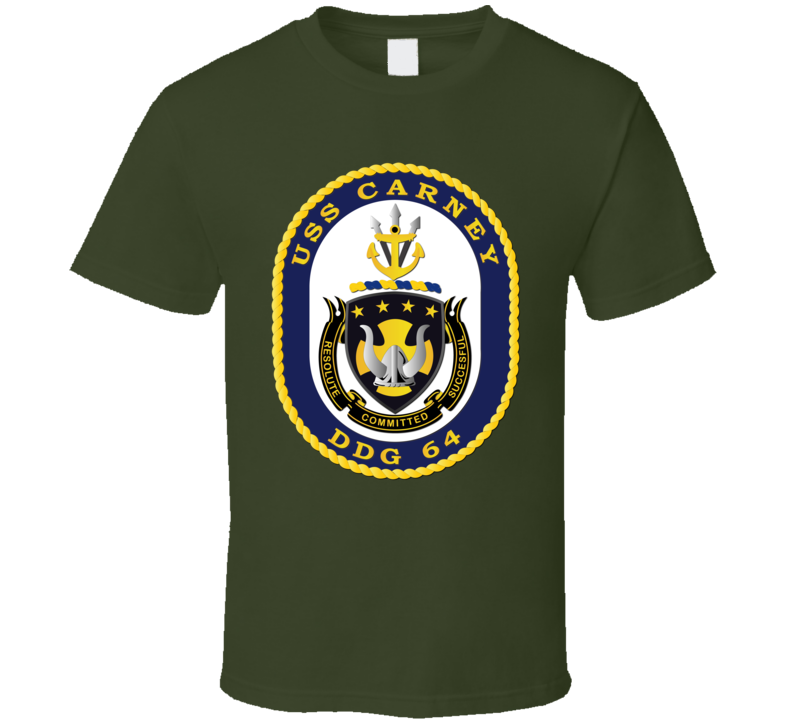 USS Carney (DDG 64)  without text T Shirt