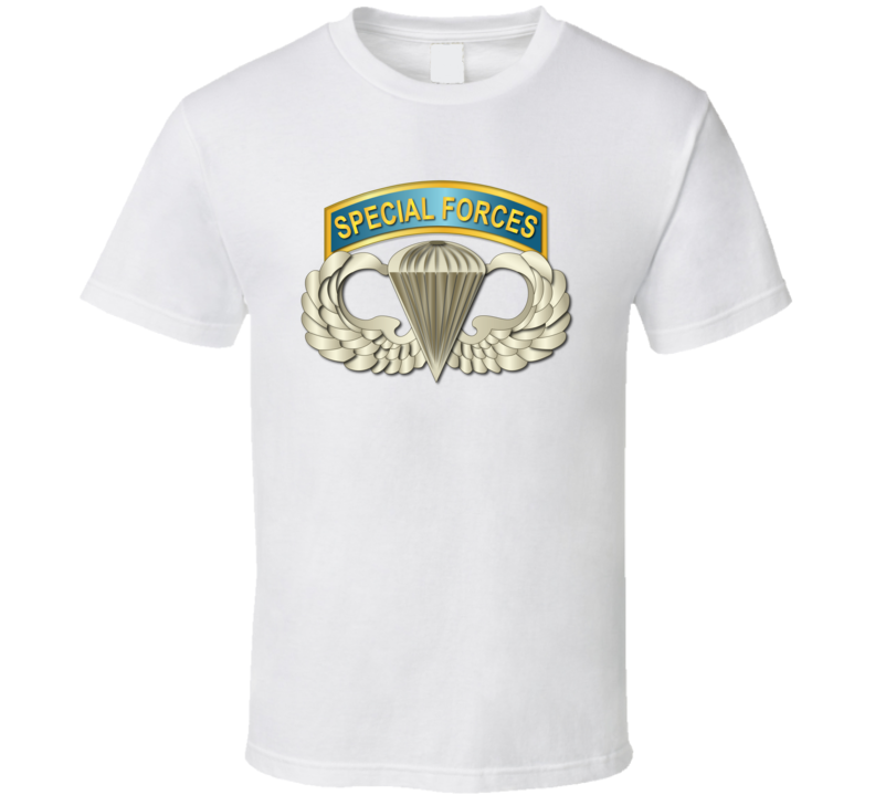 Airborne Badge - SF Tab - 1 T Shirt