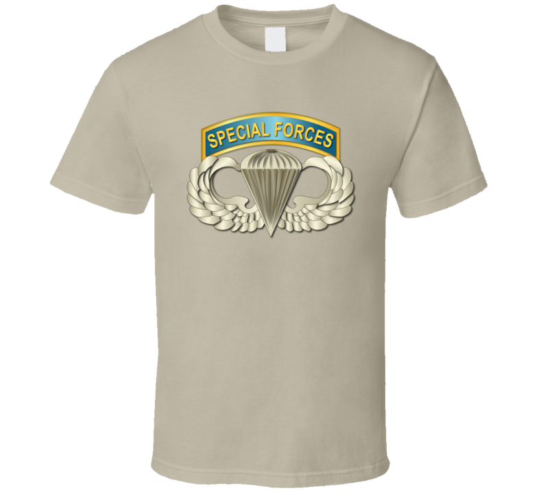 Airborne Badge - SF Tab - 1 T Shirt