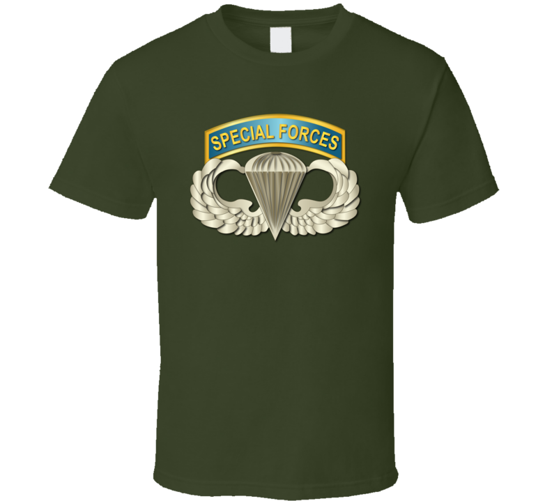 Airborne Badge - SF Tab - 1 T Shirt