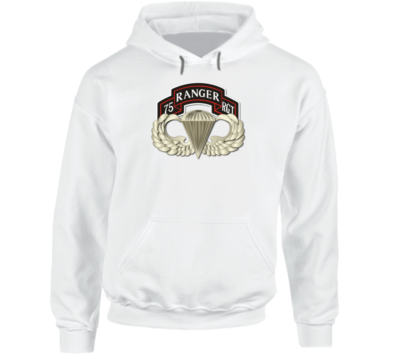 Airborne Badge - Rgr Rgt Scroll Hoodie