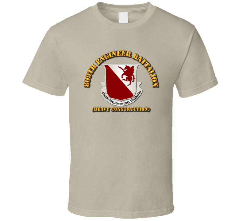 809th Engineer Bn - Hvy Construction T Shirt