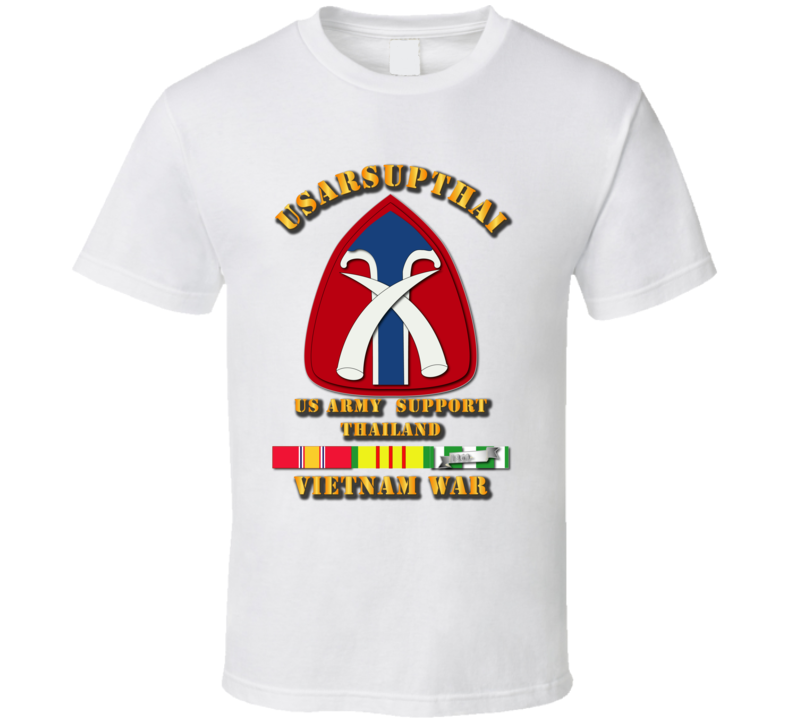 USARSUPTHAI w VN Svc Ribbons T Shirt