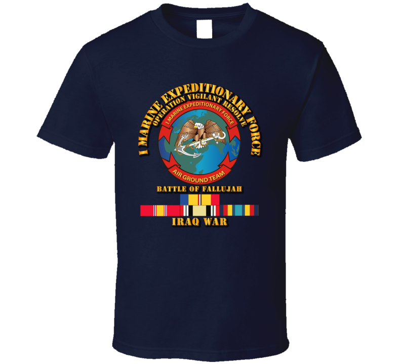 I MEF  w Iraq Svc - Fallujah T Shirt