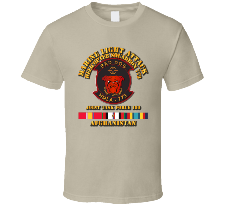 HMLA - 773 w Afghan Svc - JTF 180 T Shirt