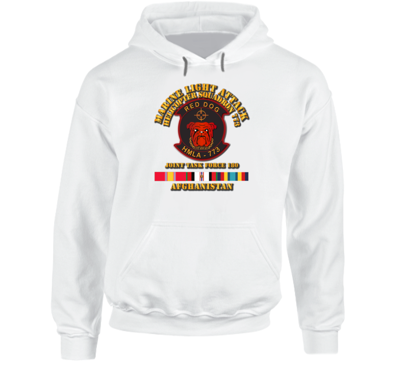 HMLA - 773 w Afghan Svc - JTF 180 Hoodie