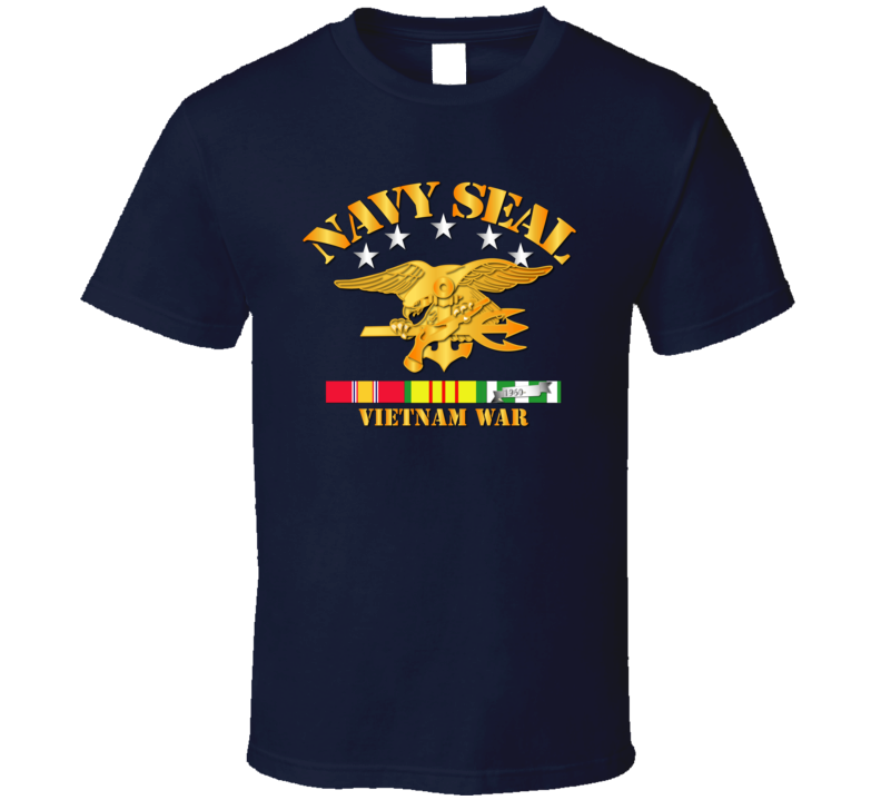 NAVY SEALS w VN SVC Ribbons T Shirt