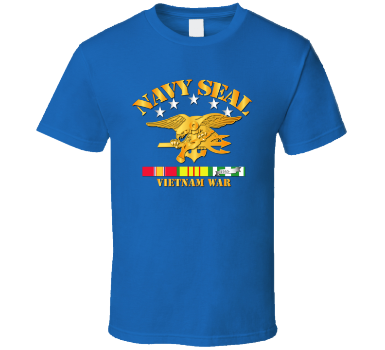 NAVY SEALS w VN SVC Ribbons T Shirt