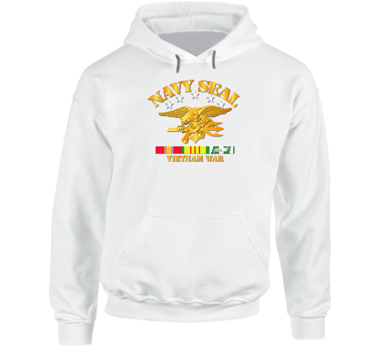 NAVY SEALS w VN SVC Ribbons Hoodie