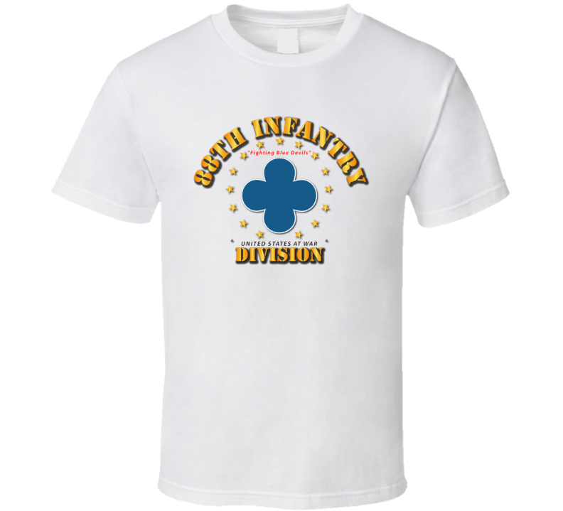 88th Infantry Division - Fighting Blue Devils T Shirt