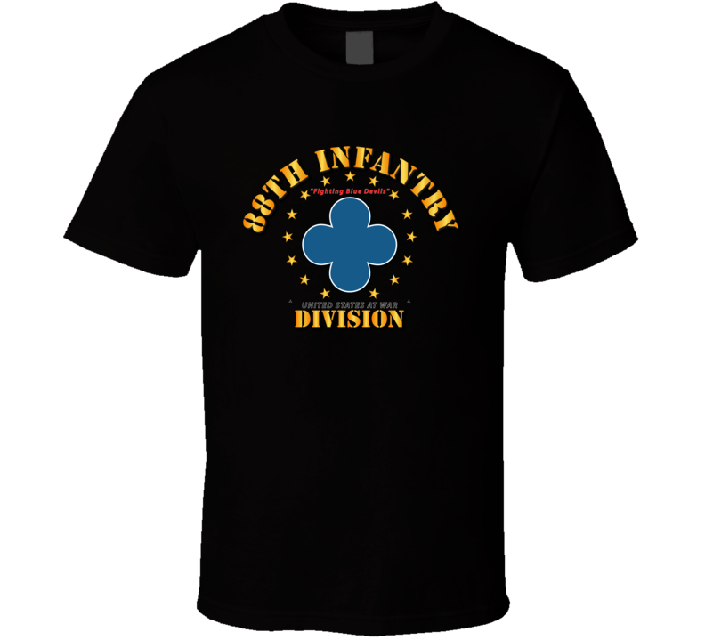 88th Infantry Division - Fighting Blue Devils T Shirt