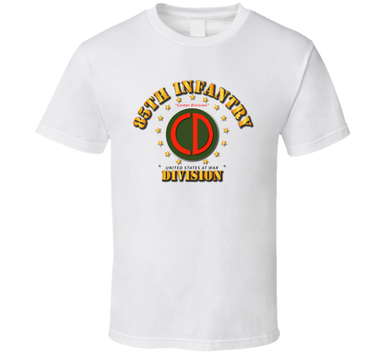 85th Infantry Division -  Custer Division T Shirt