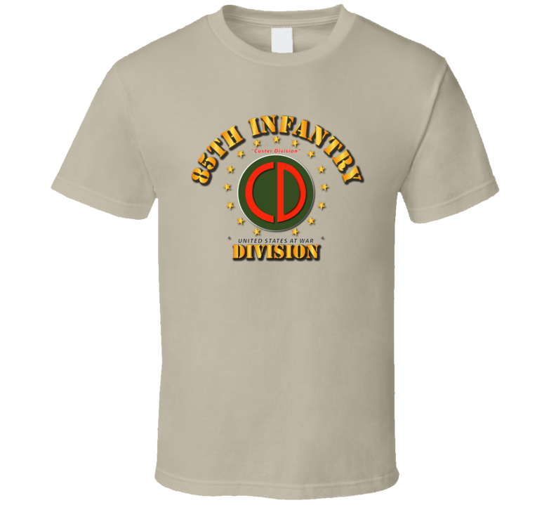 85th Infantry Division -  Custer Division T Shirt