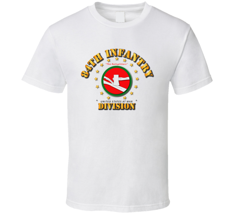 84th Infantry Division - The Railsplitters T Shirt