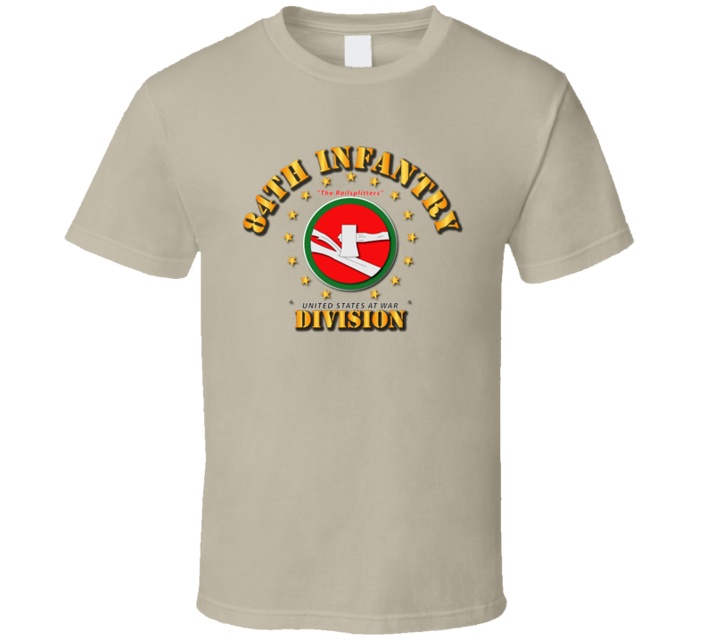 84th Infantry Division - The Railsplitters T Shirt