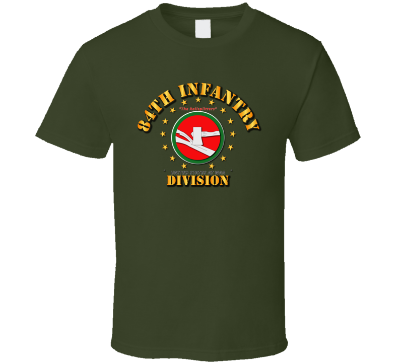 84th Infantry Division - The Railsplitters T Shirt