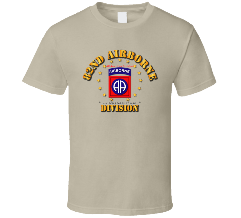 82nd Airborne Division - All American Division T Shirt