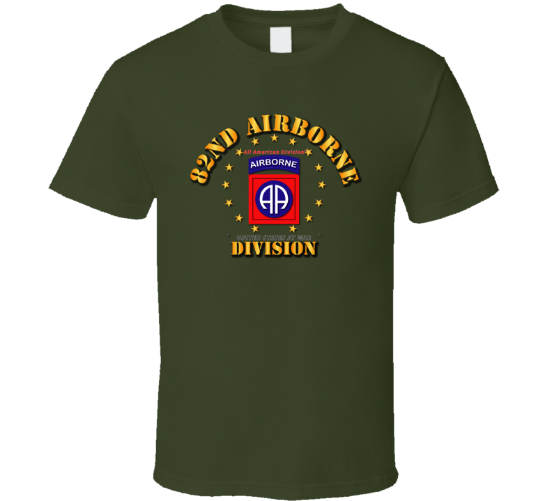 82nd Airborne Division - All American Division T Shirt