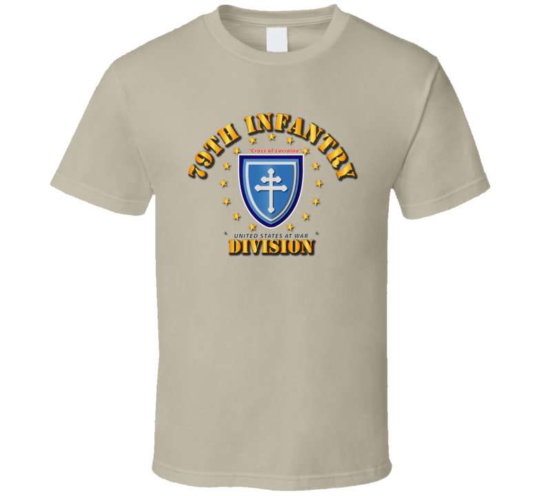 79th Infantry Division - Cross of Lorraine T Shirt