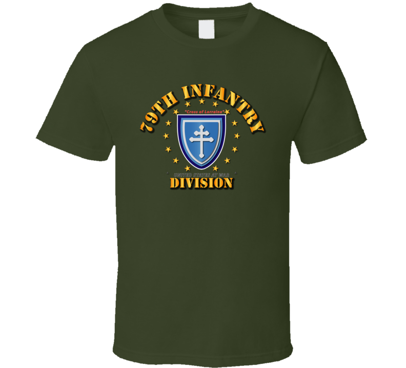 79th Infantry Division - Cross of Lorraine T Shirt