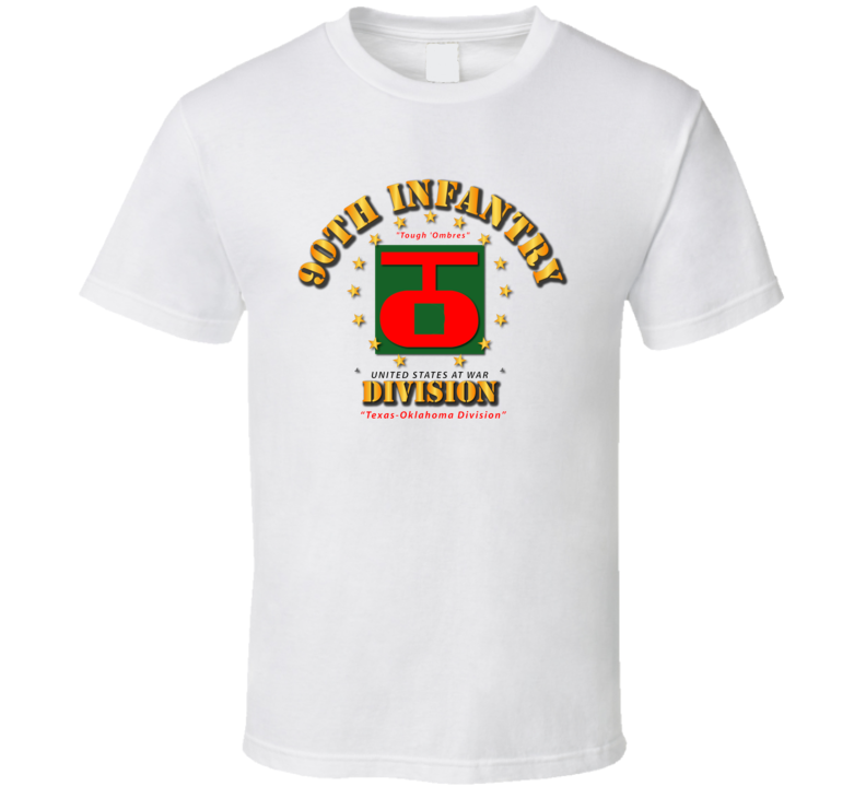 90th Infantry Division - Tough Ombres T Shirt