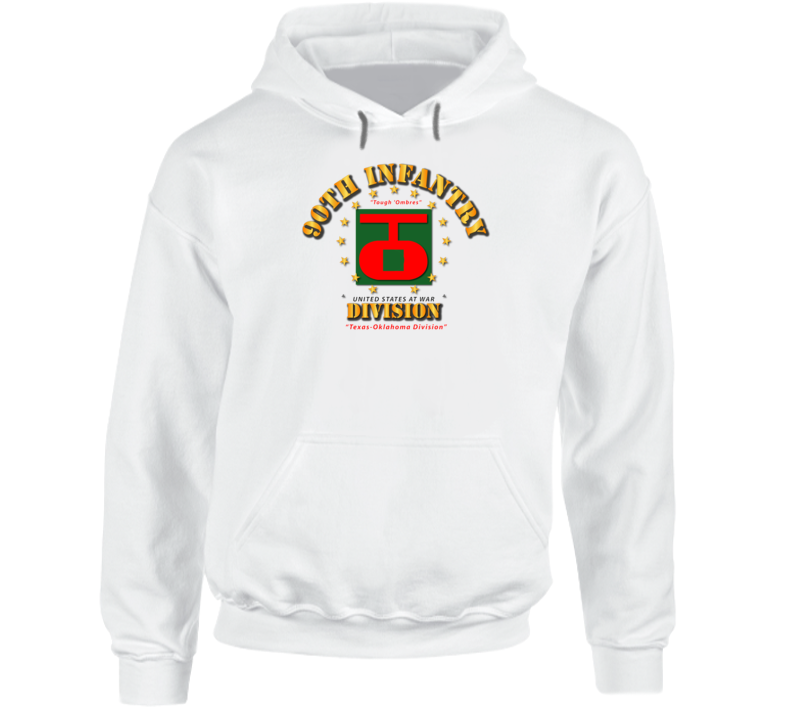 90th Infantry Division - Tough Ombres Hoodie