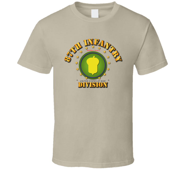  87th Infantry Division - Golden Acorn T Shirt