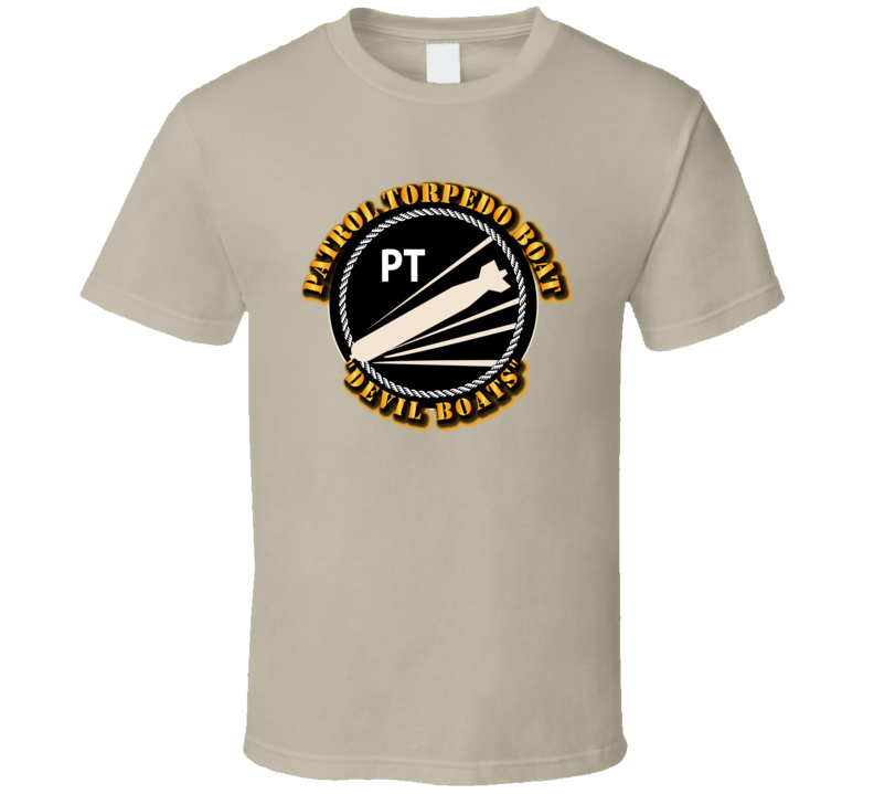 Navy - Patrol Torpedo Boat - Devil Boats T Shirt