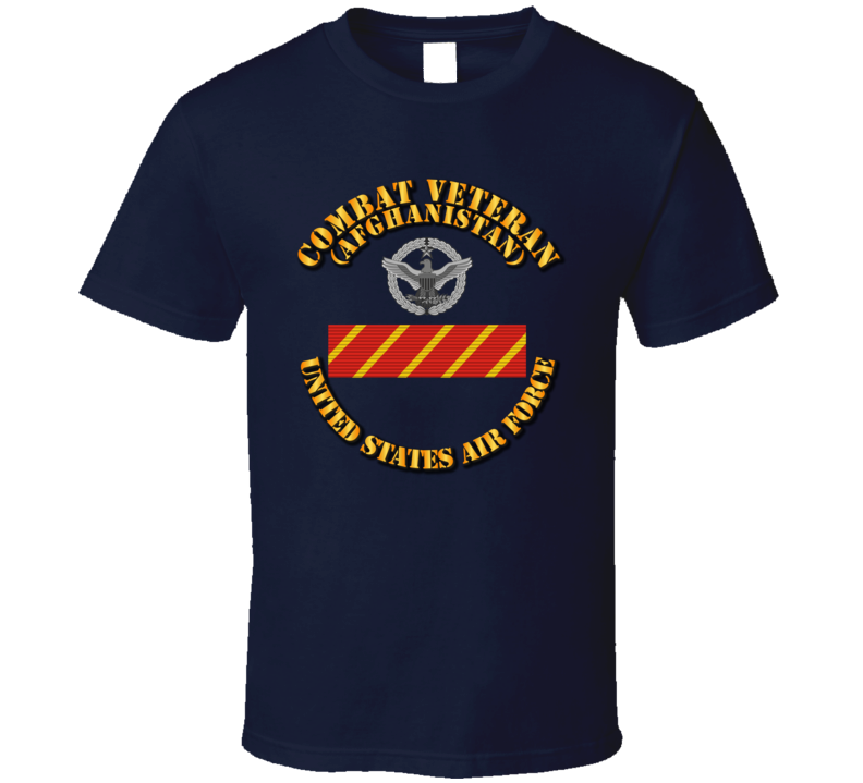 Combat Veteran - AFCAM - USAF - Afghanistan T Shirt