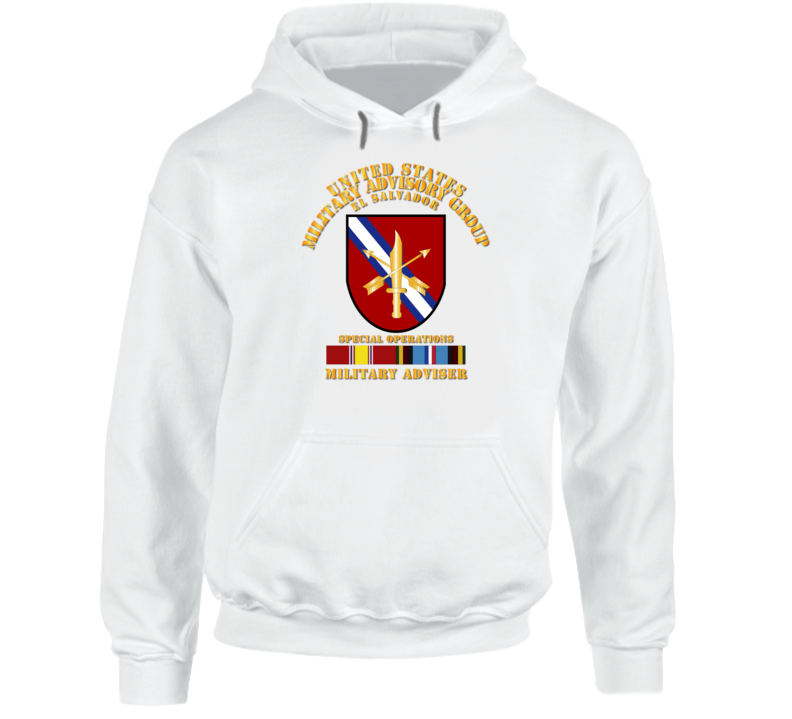 US MILGRP  w Svc - El Salvador Hoodie