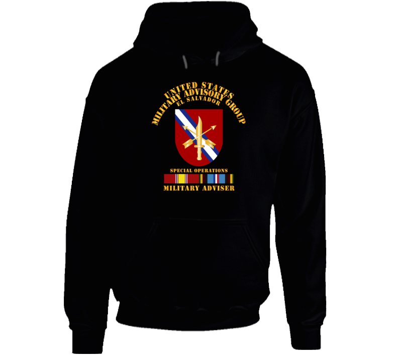 US MILGRP  w Svc - El Salvador Hoodie