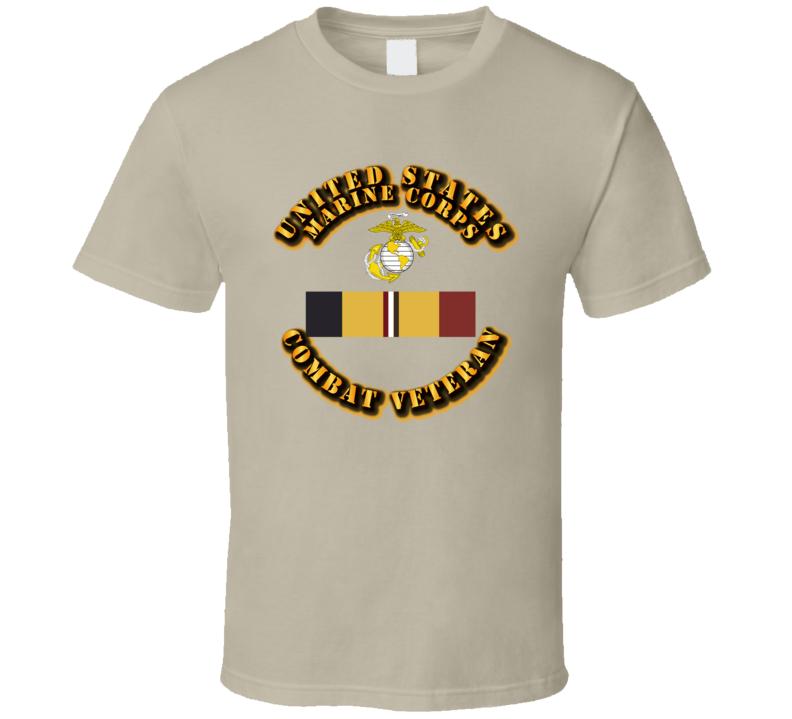 USMC - CAR - Combat Veteran T Shirt