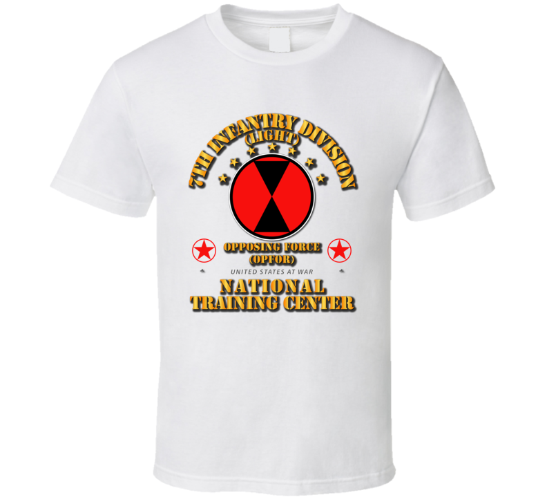 OPFOR - 7th Infantry Division - NTC T Shirt