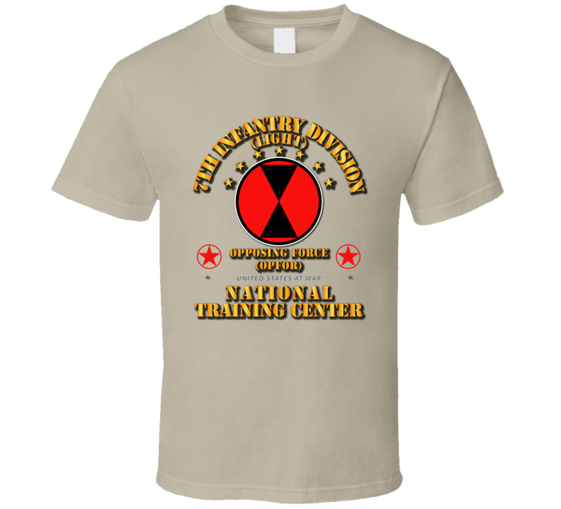 OPFOR - 7th Infantry Division - NTC T Shirt