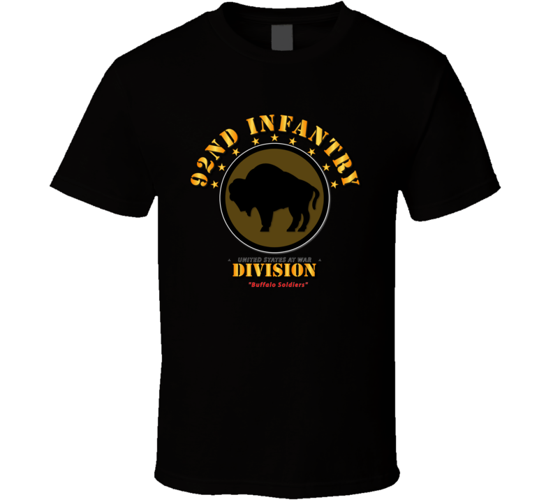 92nd Infantry Division - Buffalo Soldiers T Shirt
