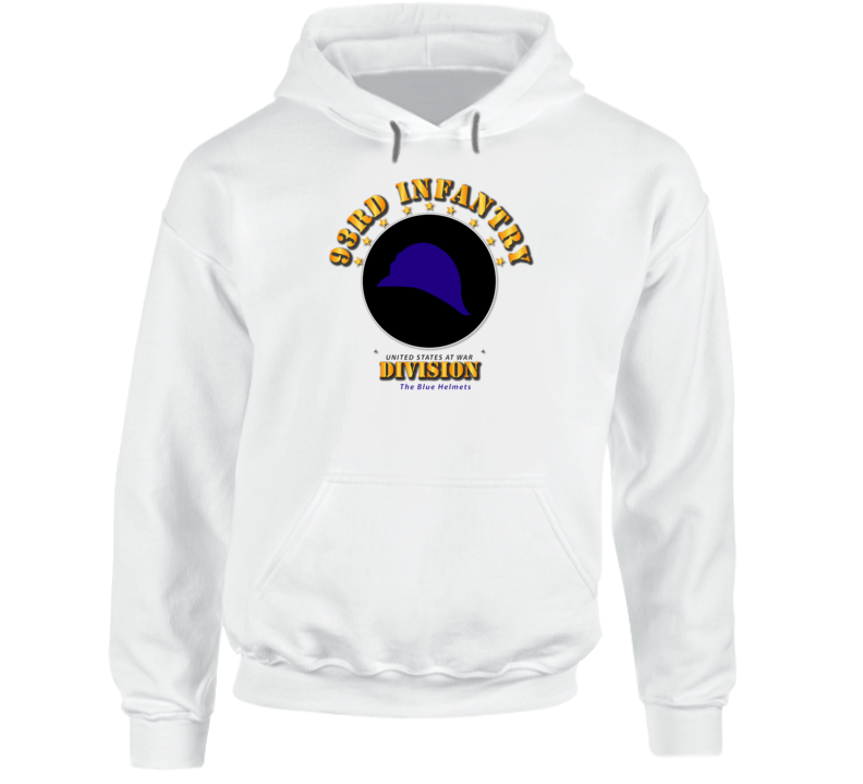 93rd Infantry Division - The Blue Helmets Hoodie