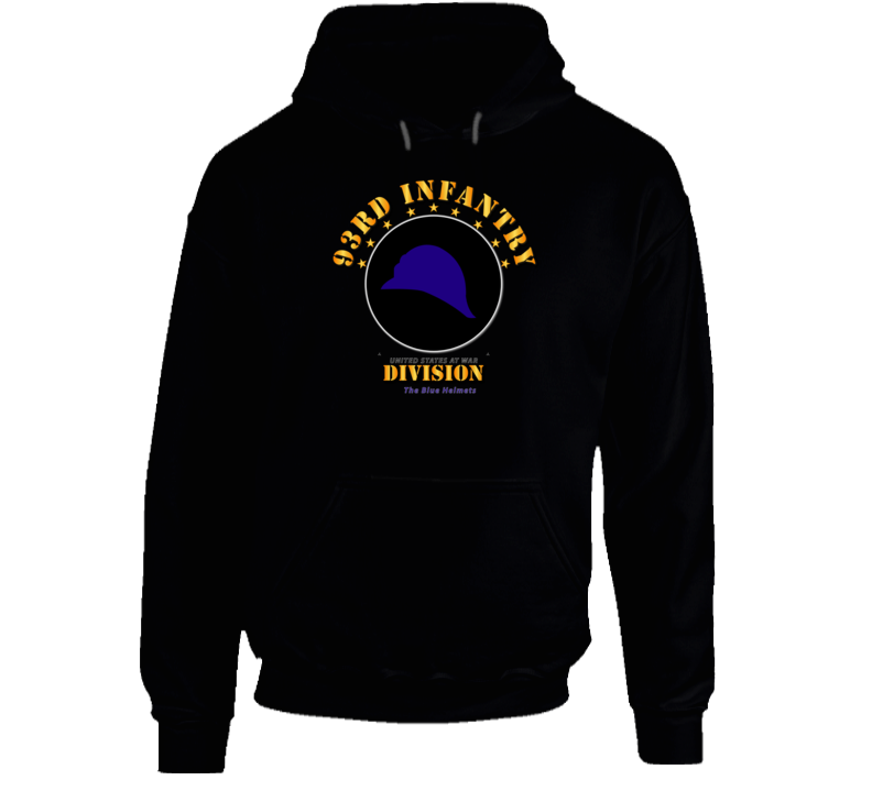 93rd Infantry Division - The Blue Helmets Hoodie