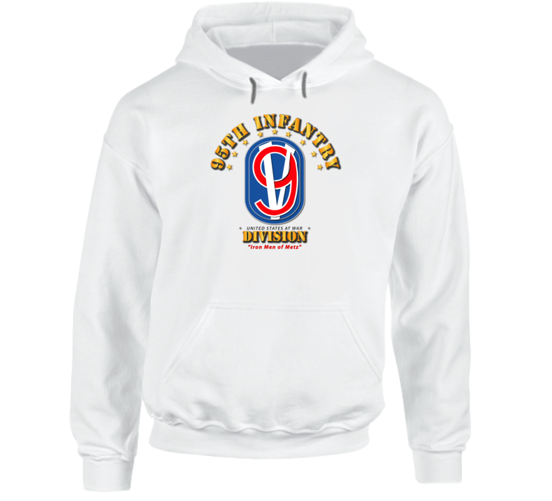 95th Infantry Division - Iron Men of Metz Hoodie