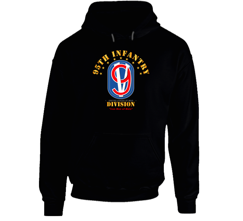 95th Infantry Division - Iron Men of Metz Hoodie