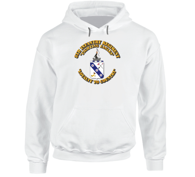 COA - 8th Infantry Regiment - V1 Hoodie