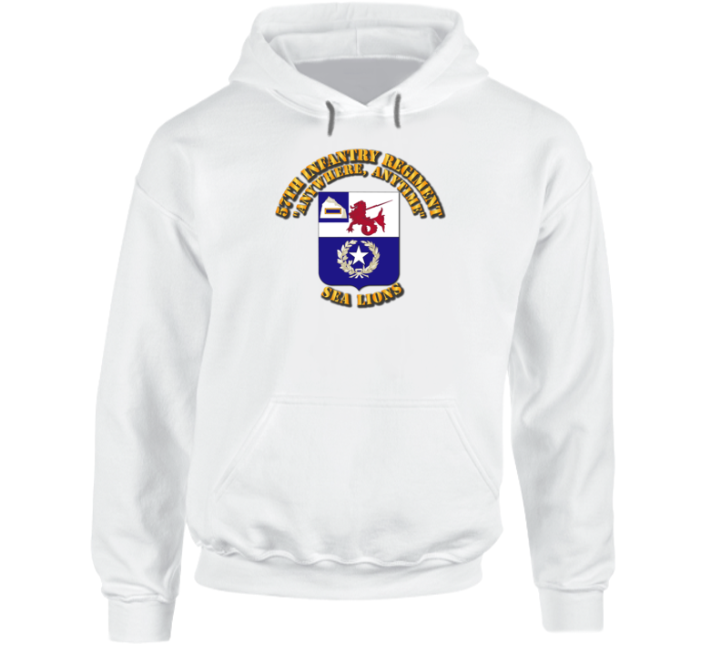 COA - 57th Infantry Regiment Hoodie