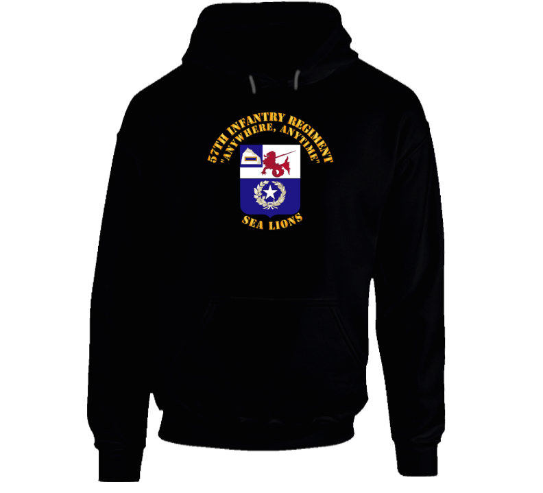 COA - 57th Infantry Regiment Hoodie