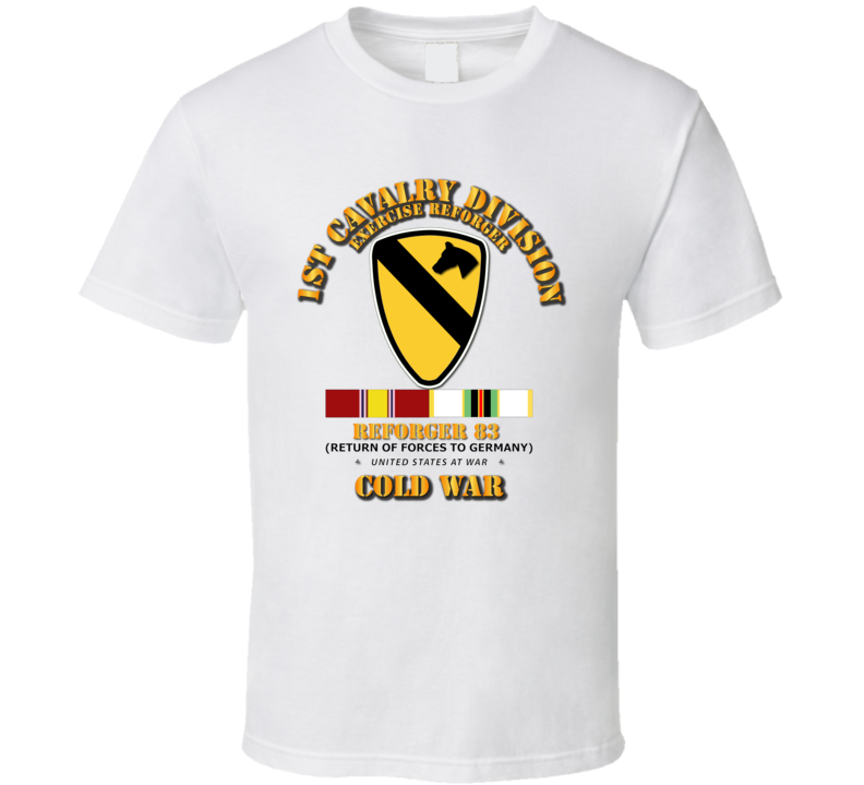1st Cav Div - Reforger 83 T Shirt