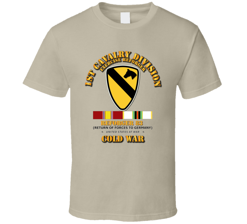 1st Cav Div - Reforger 83 T Shirt