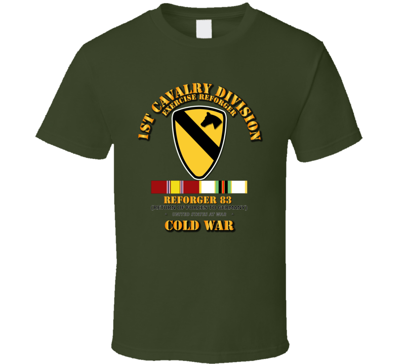 1st Cav Div - Reforger 83 T Shirt