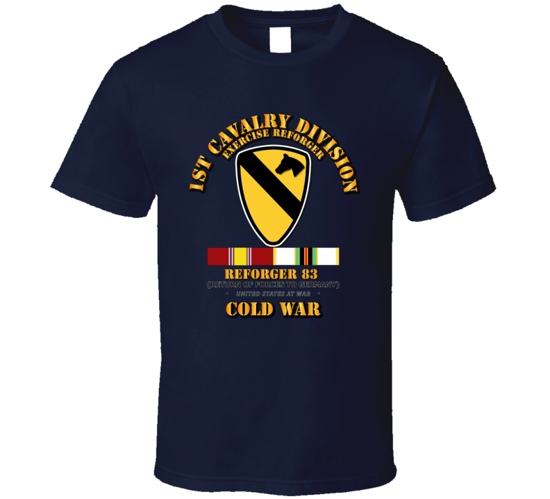 1st Cav Div - Reforger 83 T Shirt