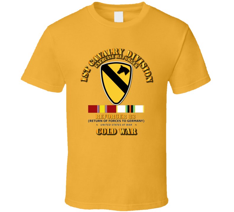 1st Cav Div - Reforger 83 T Shirt