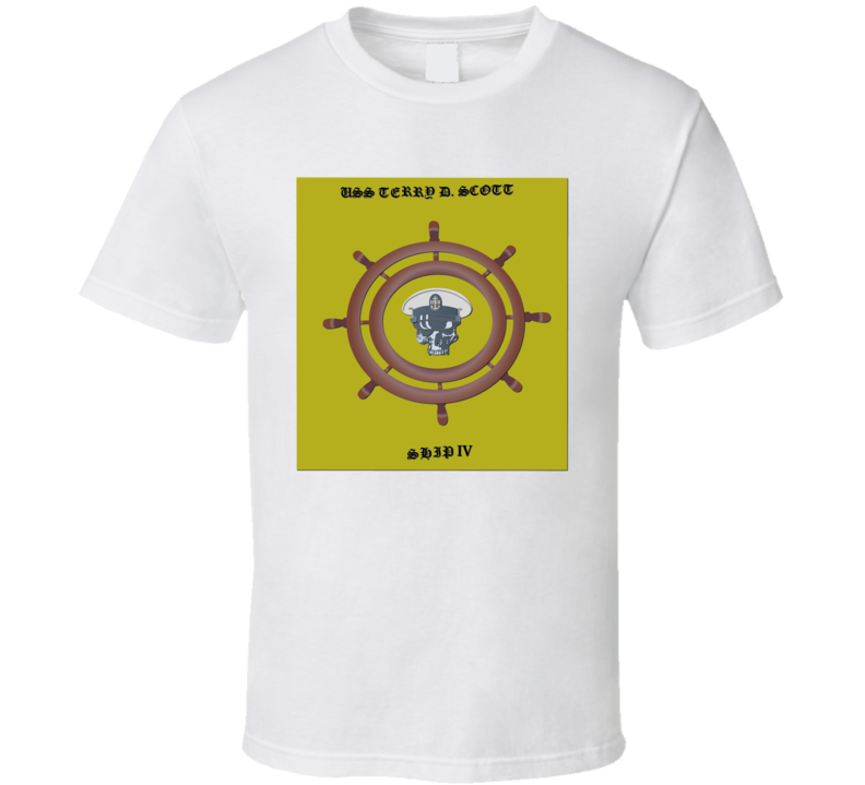 USS Terry D. Scott - Back T Shirt